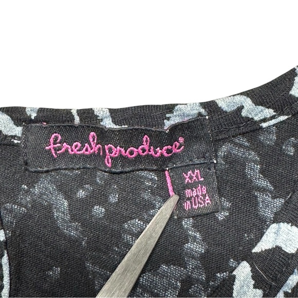 Fresh Produce Sleeveless Printed Mini Dress Womens XXL‎ Keyhole Back Vacation - Picture 9 of 11